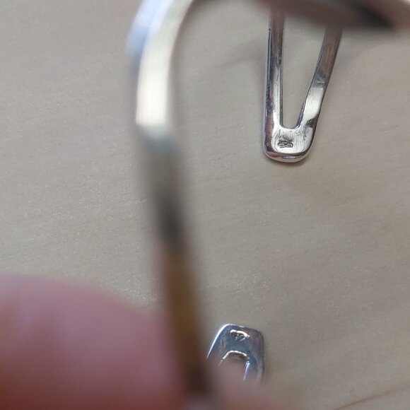 Sterling silver Knot cuff Bracelet - Picture 3 of 3